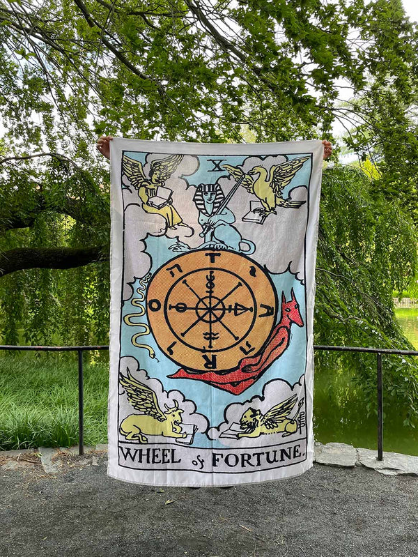 Wheel of Fortune Tapestry - Nirvana Threads